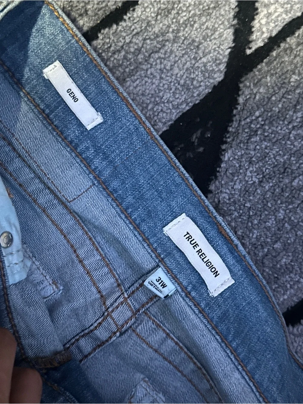 True Religion Light Blue Slim Men's Jeans